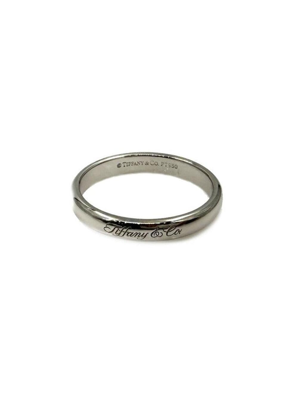 Tiffany Logo Pt Ring #364093T64B